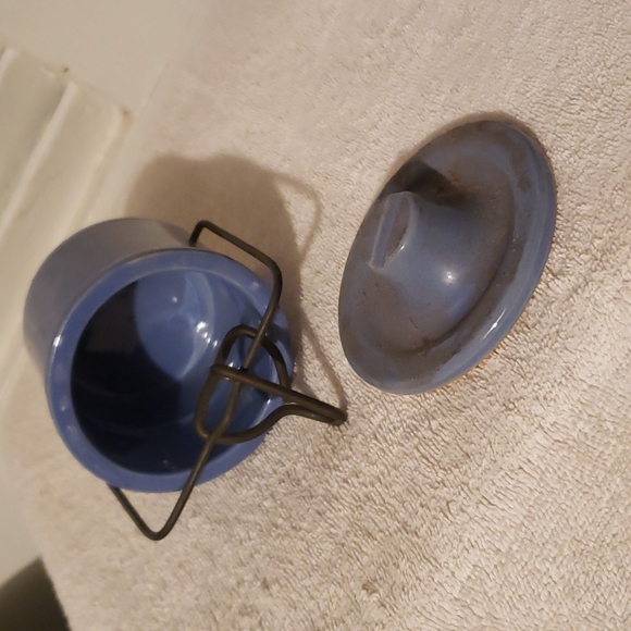 Vintage Blue Crock - Picture 5 of 6